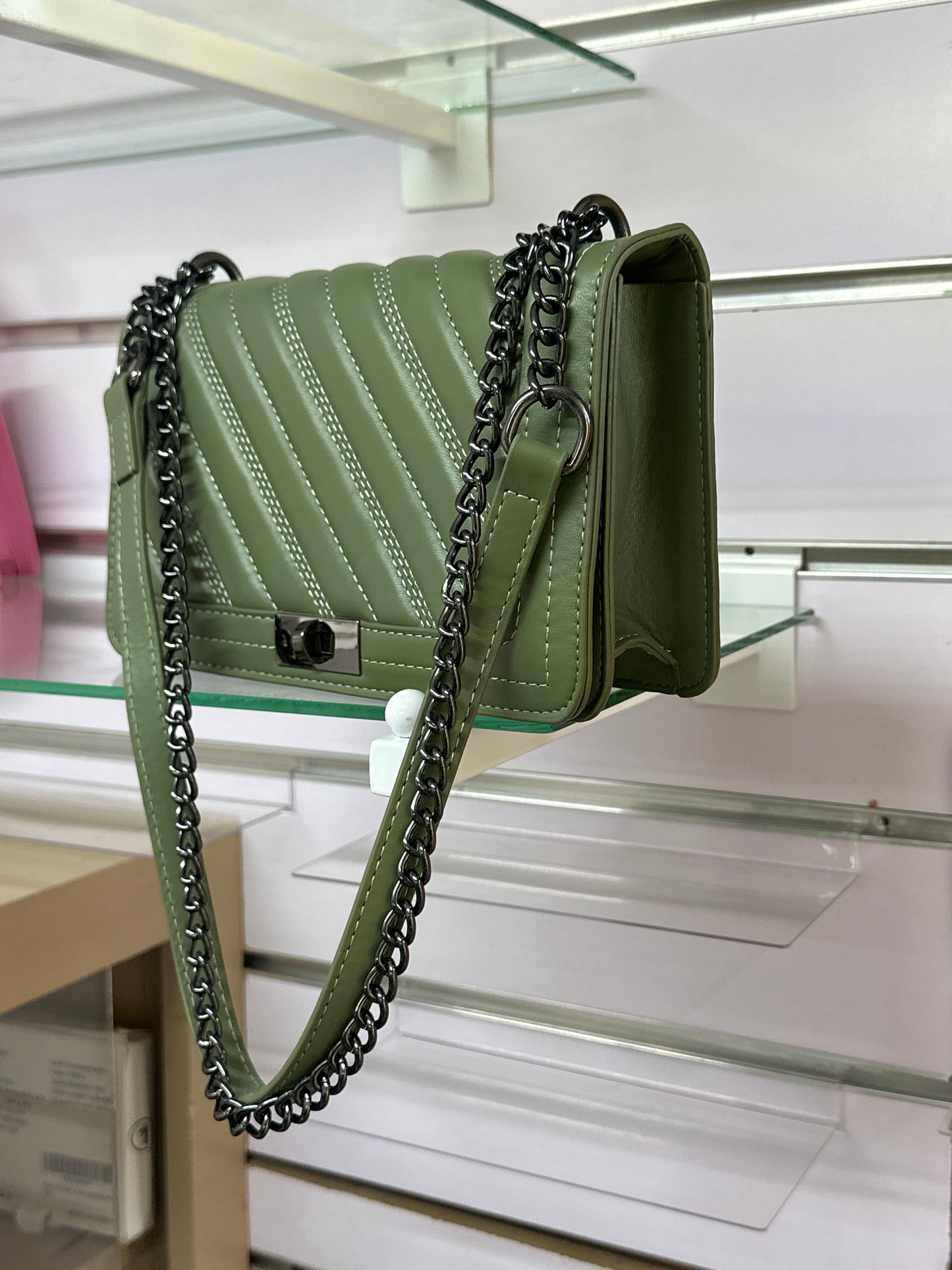 Army Green Shoulder & Crossbody Bag