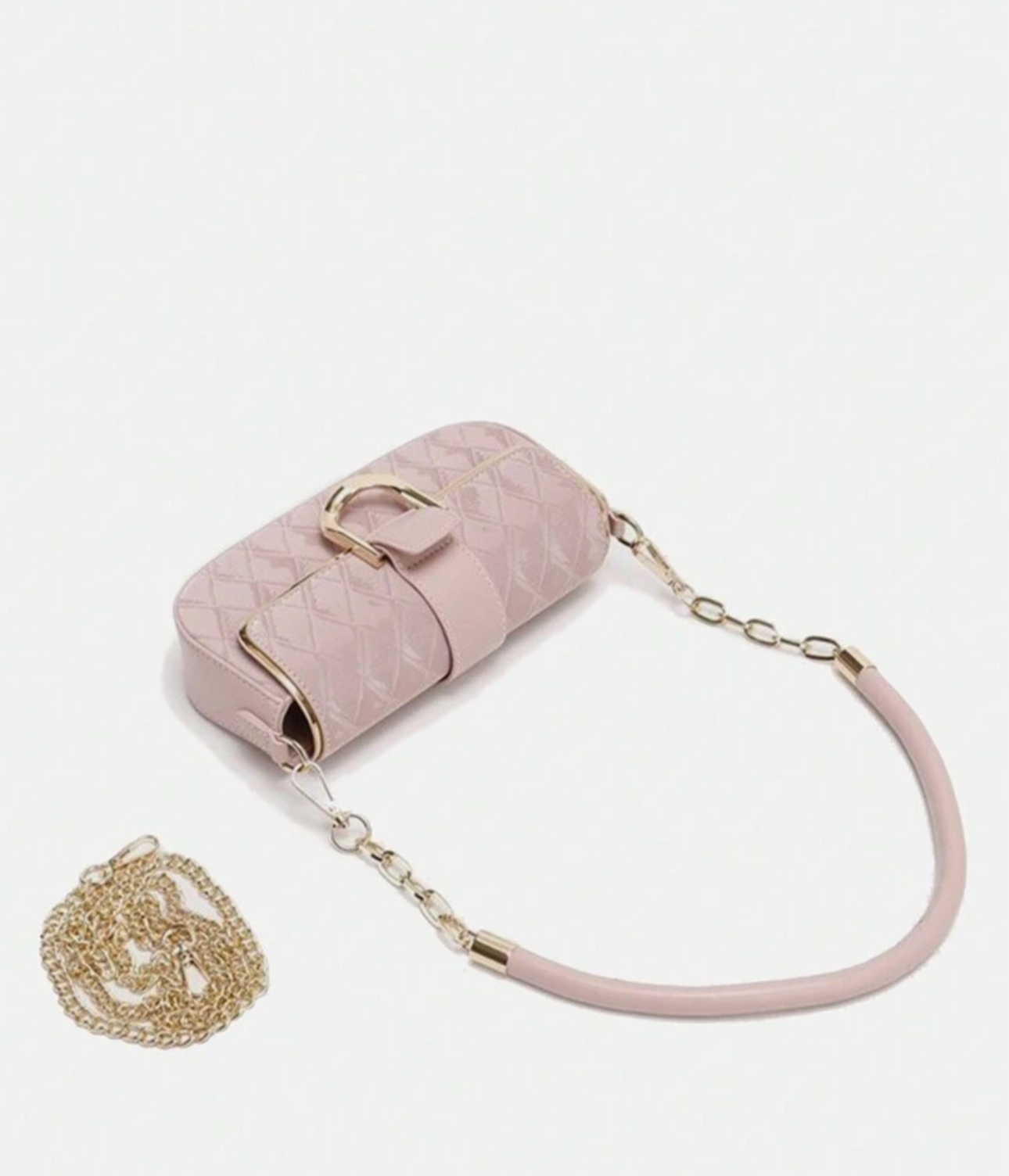 Pink Velvet Shoulder & Crossbody Bag