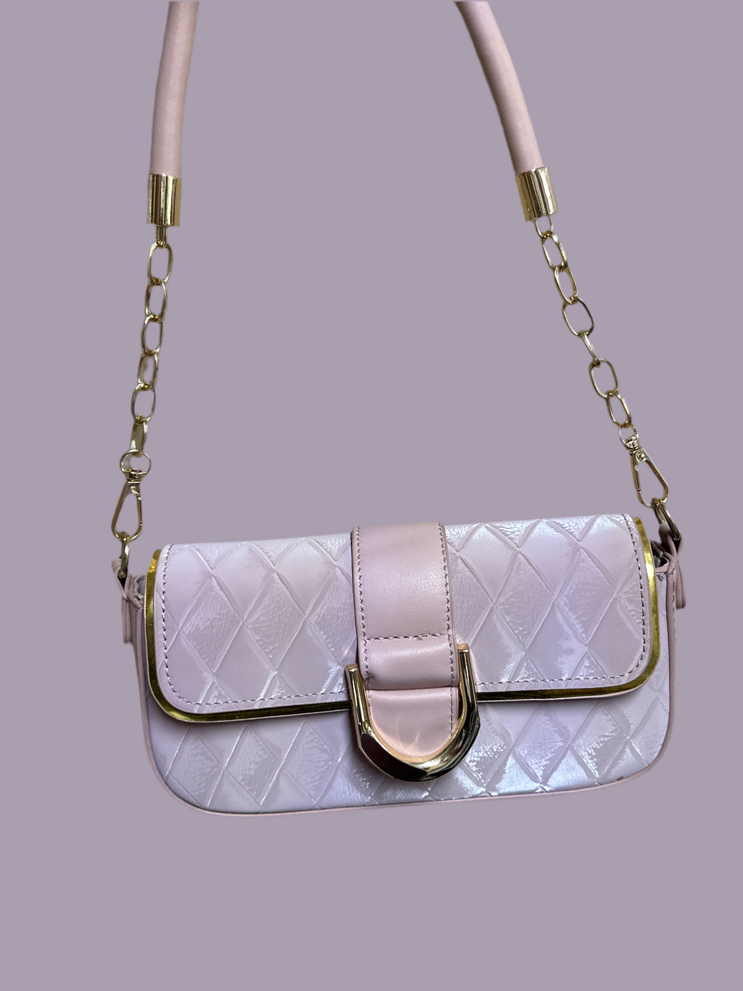 Pink Velvet Shoulder & Crossbody Bag