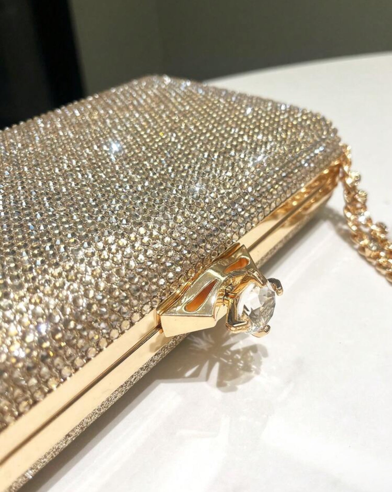 Rhinestone Clutch
