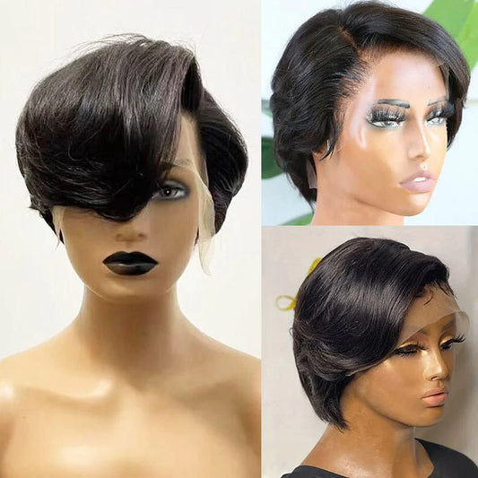 6” short cut wig