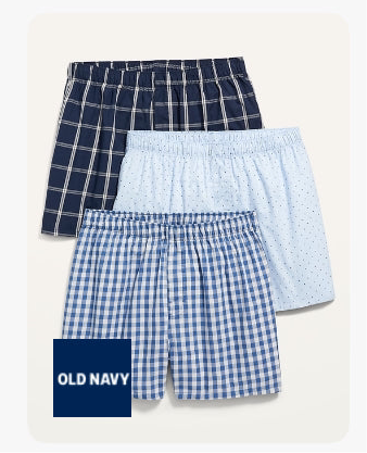 3 Pack Boxers